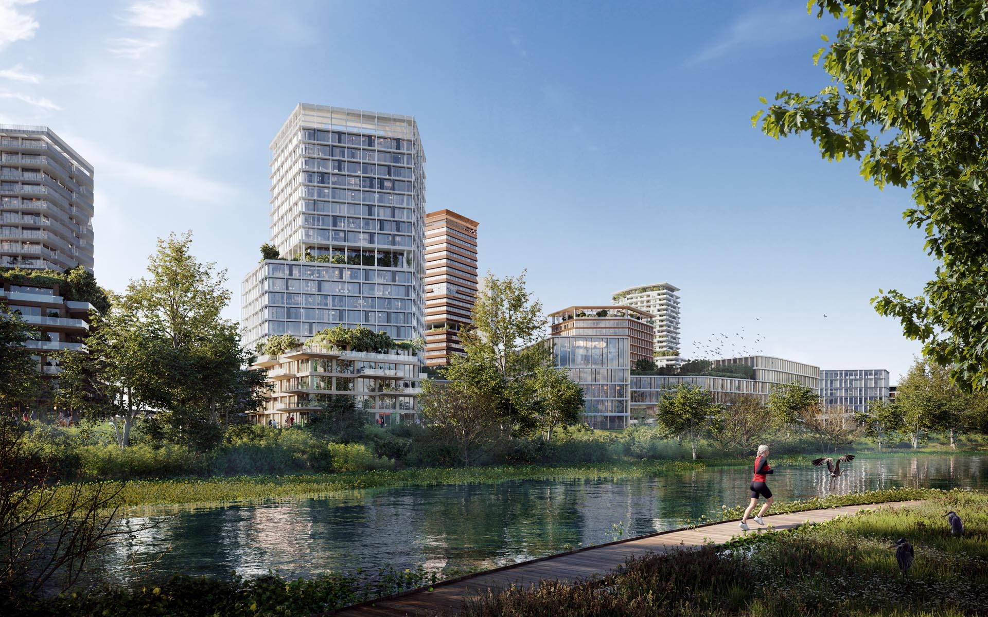 ‘Gardens on the Danube’ Project is Awarded Second Place in Competition for Bratislava’s Southbank